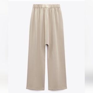 Zara Cotton Baggy Pants